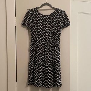 J Crew Navy Daisy Dress